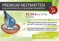 Premium Nestmatten (50 Stk.)